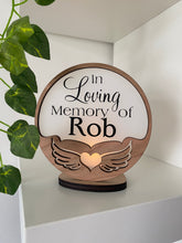 Load image into Gallery viewer, Personalised Memorial Tea Light Holder
