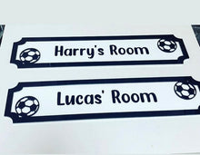 Load image into Gallery viewer, Childrens Personalised Bedroom Door Sign
