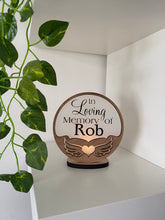 Load image into Gallery viewer, Personalised Memorial Tea Light Holder
