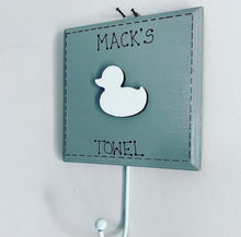 Load image into Gallery viewer, Children’s personalised wall hook
