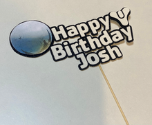 Load image into Gallery viewer, Personalised Destiny cake topper
