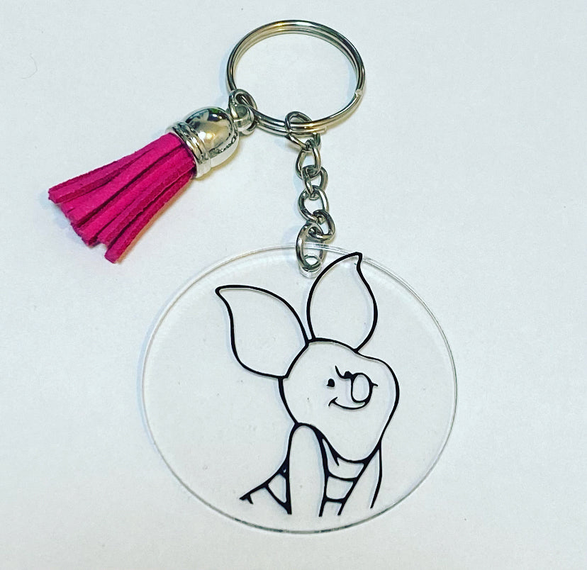 Piglet keyring