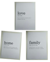 Load image into Gallery viewer, A4 Family Home Wall Prints
