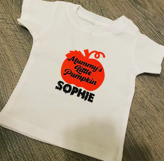 Halloween personalised tshirt